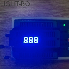 0,25 cala 465nm 7-segmentowy wyświetlacz LED 80mW Ultra Blue